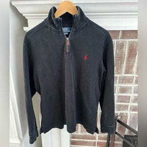 Men’s Ralph Lauren Polo 3/4 Zip-Up Pullover Sweater